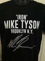 mike tyson autograph boxing custom t shirt 100 cotton short sleeve o neck casual t shirts loose top new size s 3xl