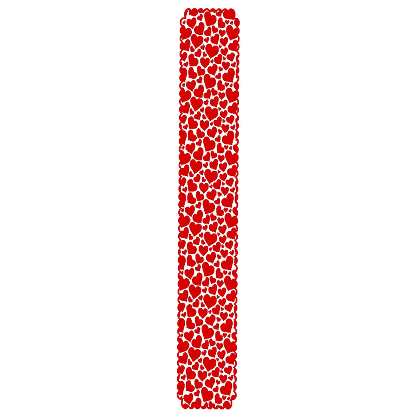 

Настольная дорожка, праздничные украшения, красное сердце, 36 см x 183 см, скатерть для обеденного стола, праздничный декор, кофейная кухня