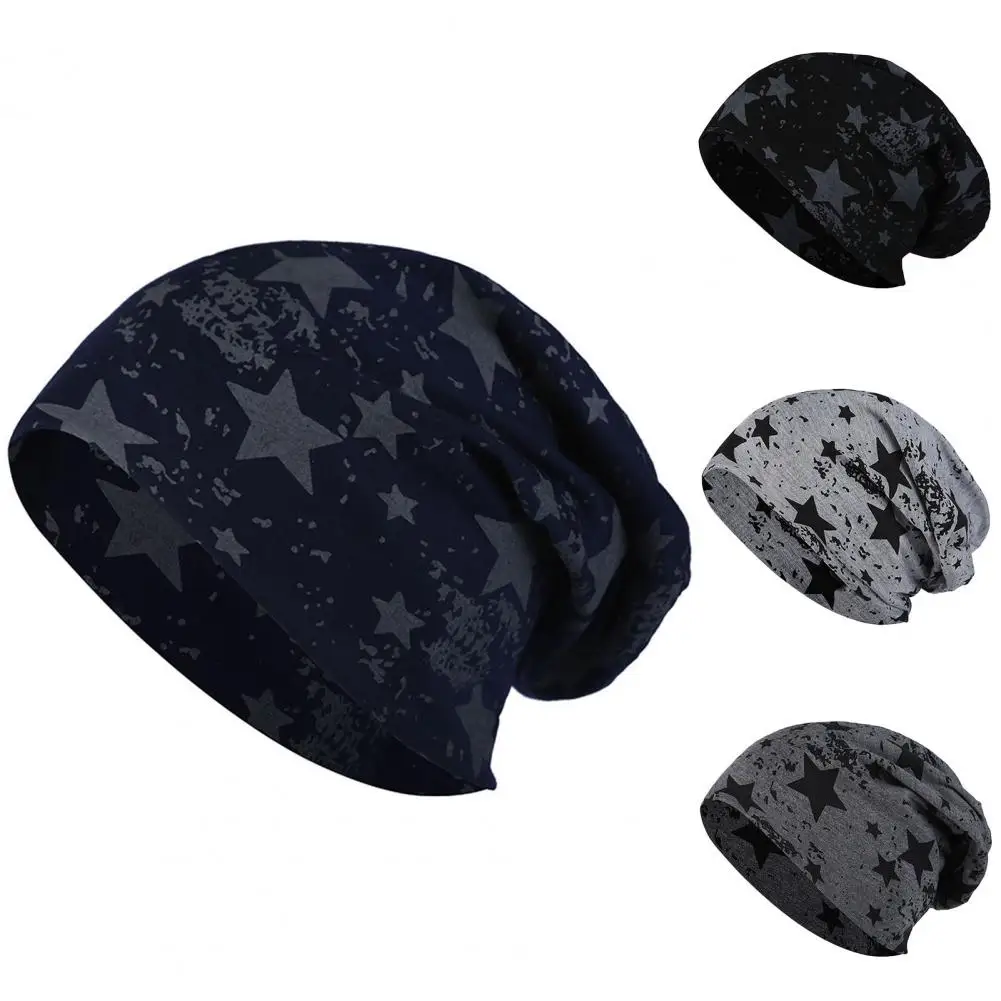 

Casual Adults Hat Stretchy Comfortable Spring Autumn Women Men Couple Skull Cap Washable Men Hat for Everyday