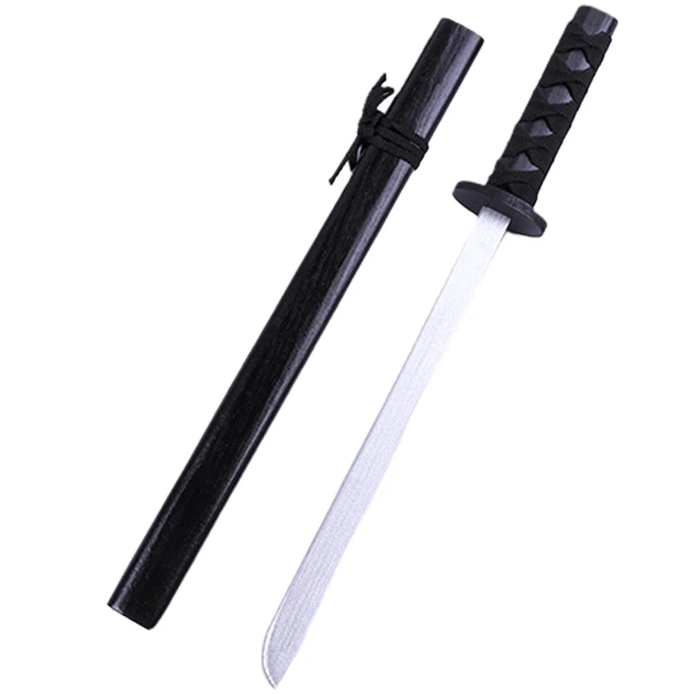 

Practice Toys Playing Cosplay Accessories Playthings Game Props Plastic Japanese Swords Halloween Katana Wooden