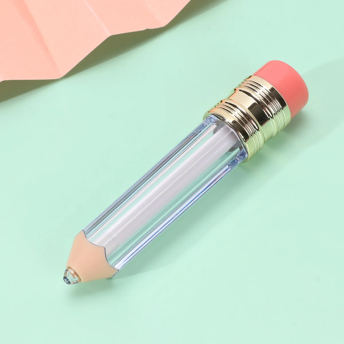 

4PCS Mini Lip Gloss DIY Lipstick Empty Lip Container for Home Store Shop