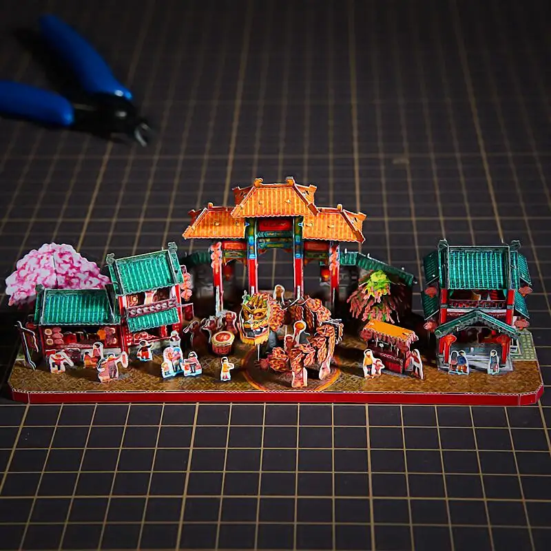 3D трехмерная головоломка железное искусство металлическая конструкция Сборная