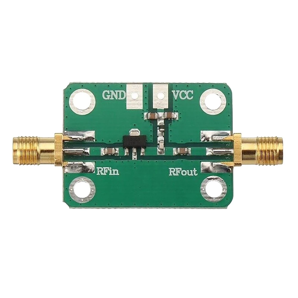 

Linear Amplifier SDR Radio 20-300MHz Broadband Wideband Microwave RF Amplifier Module Gain 20DB