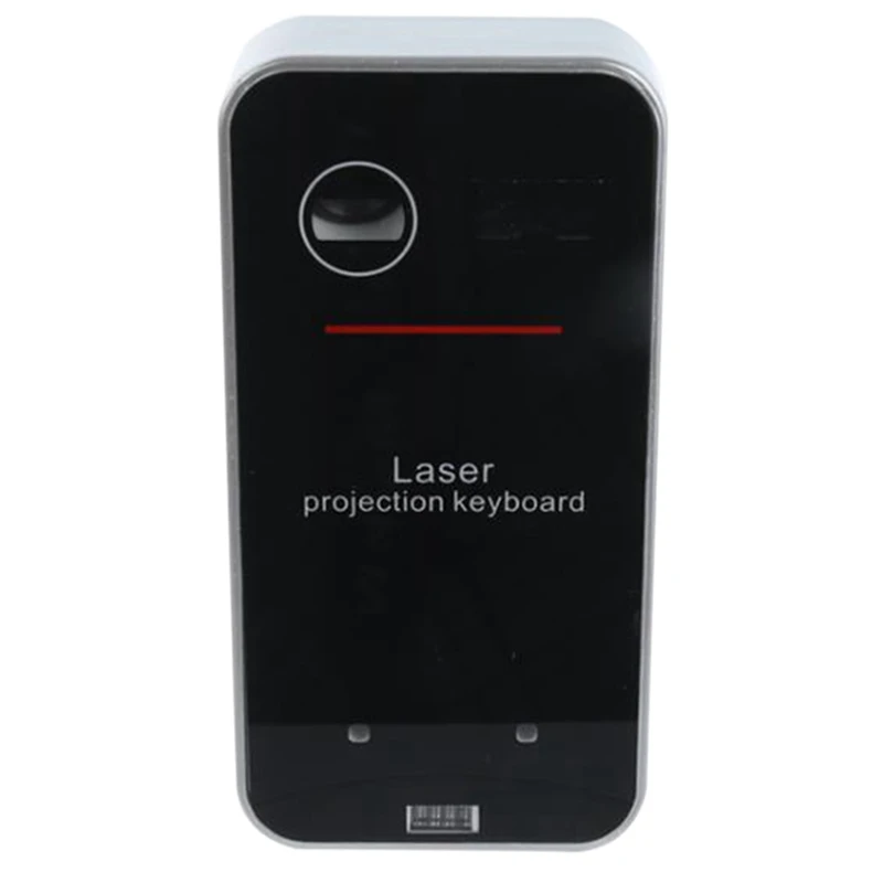 

Virtual Keyboard Portable Wireless Bluetooth Projection Keyboard for Tablet Mobile Phones-(Silver + Black)
