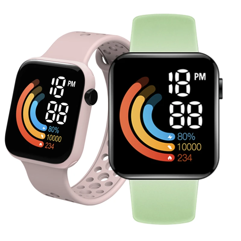 2022 Children Digital Watch New Electronic Watch For Kids Boys Girls Time Clock Student Kids Watches Sport Wristwatch Waterproof