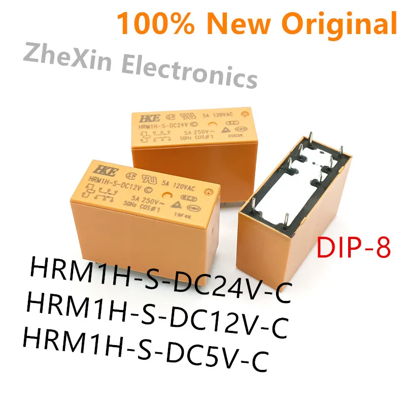 5-10 шт./партия Φ, HRM1H-S-DC24V DIP-8 новое оригинальное реле HRM1H-S-DC12V, HRM1H-S-DC5V