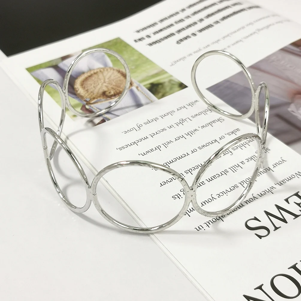 Модные ожерелья из сплава для женщин колье-чокер Круглый винтажный