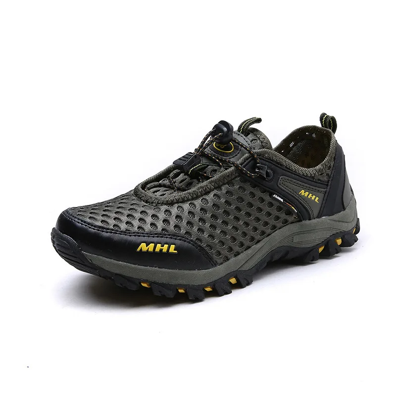 

Mesh Men Casual Shoes Summer Outdoor Water Sneakers Men Trainers Non-slip Climbing Hiking Shoes Breathable Men's Treking Shoe
