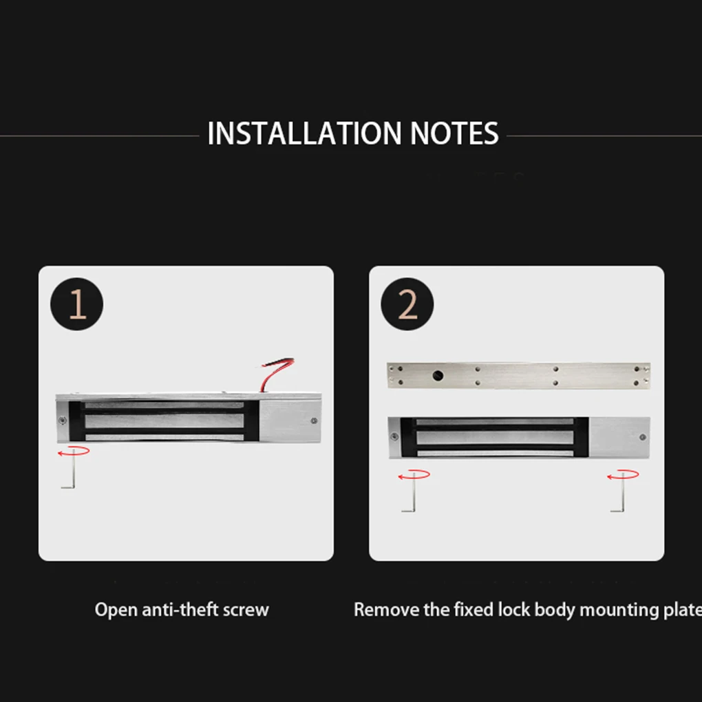 

Single Door 12V Electric Magnetic Electromagnetic Lock 180KG 350LB Access Control System