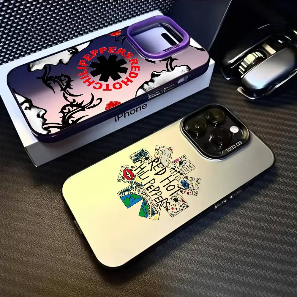 Фото Горячая новинка: матовый чехол Hot Band R-RHCP для телефонов Tecno Pova Spark Go 30C 20 10 7 Pova 6 Camon 40 30S 20 15, itel P36 A48 S23 Pro 4G 5G №3