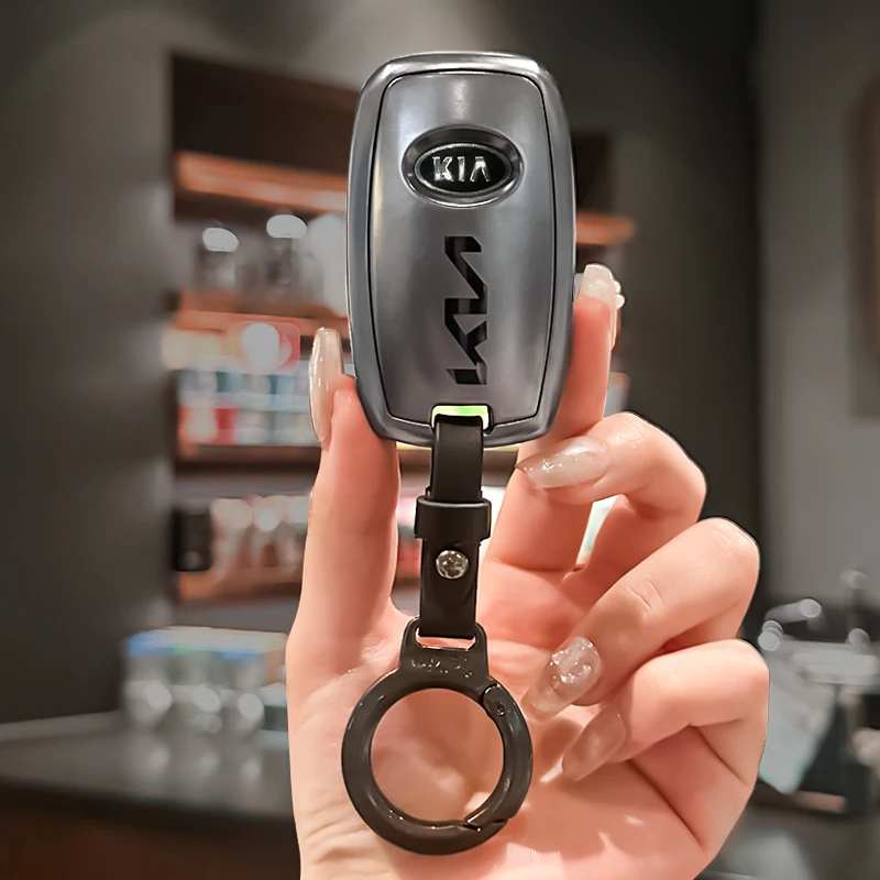 Чехол для автомобильного дистанционного смарт-ключа из цинкового сплава с 4