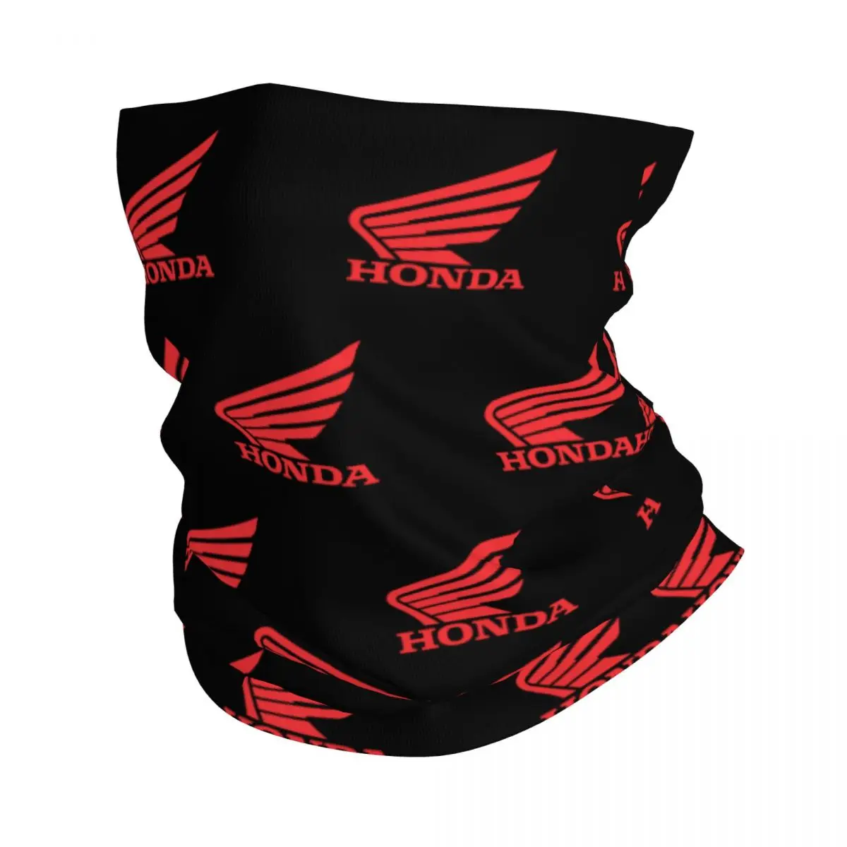 

Honda Motocycle Logo Bandana Neck Gaiter Printed Racing Mask Scarf Multifunctional Balaclava Riding Men Women Adult All Season