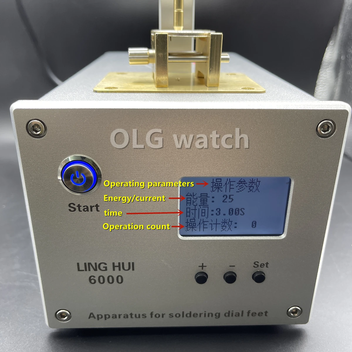 Новинка! Инструменты для часовщика профессиональная Сварка и ремонт циферблата