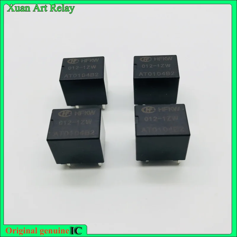 5 шт., автомобильное реле, 12 В постоянного тока, 5 контактов, 20 А 16 В постоянного тока, черная крышка