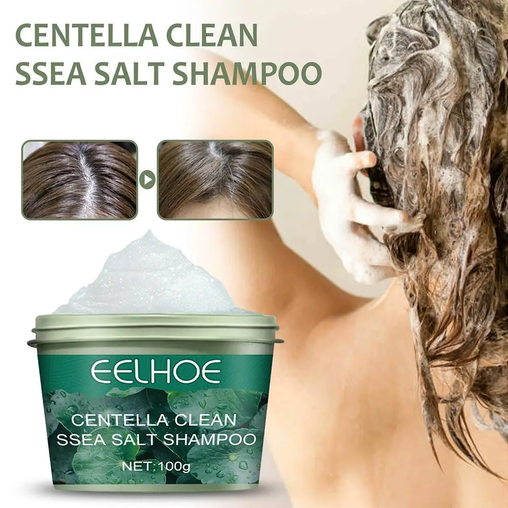 

Увлажняющий лечебный шампунь унисекс для лечения волос, против альпии, морской соли для кожи головы, тоник для волос, уход за волосами