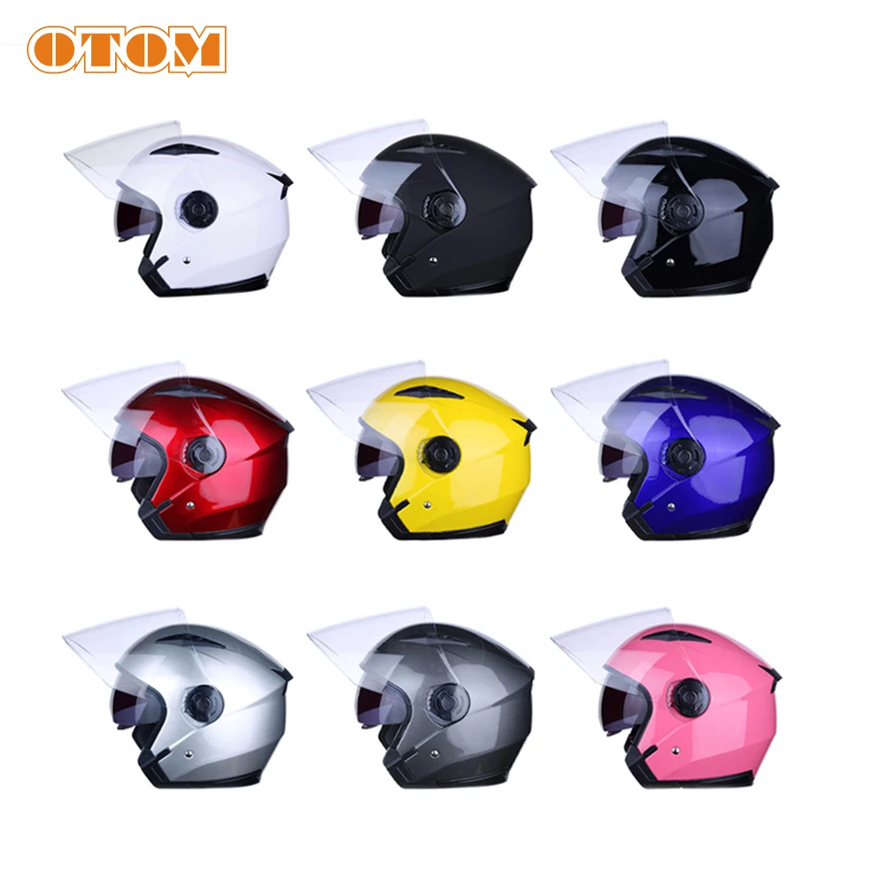

OTOM Universal Motorcycle Helmets Safety Modular Flip Dual Lens Helmet Moto Racing Capacete Interior Visor Cascos For Men Women