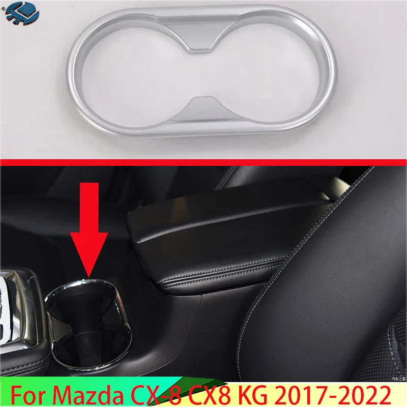 Для Mazda CX-8 CX8 KG 2017-2022 автомобильные аксессуары ABS хромированная передняя