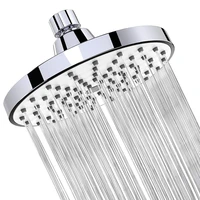 shower head 6 inch anti leak anti clog fixed rain showerhead rainfall spray relaxation and spa for high water pressure and flow