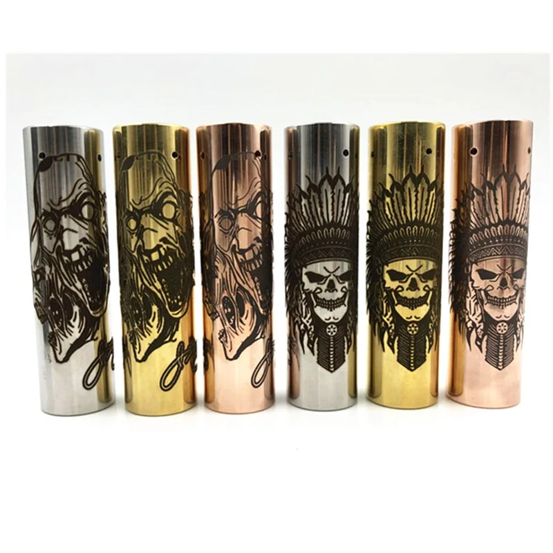 Rogue Mech Mod электронная сигарета механический мод лучший вейп мод короткий Rogue мод резной аккумулятор 18650 25 диаметр Vape Pen