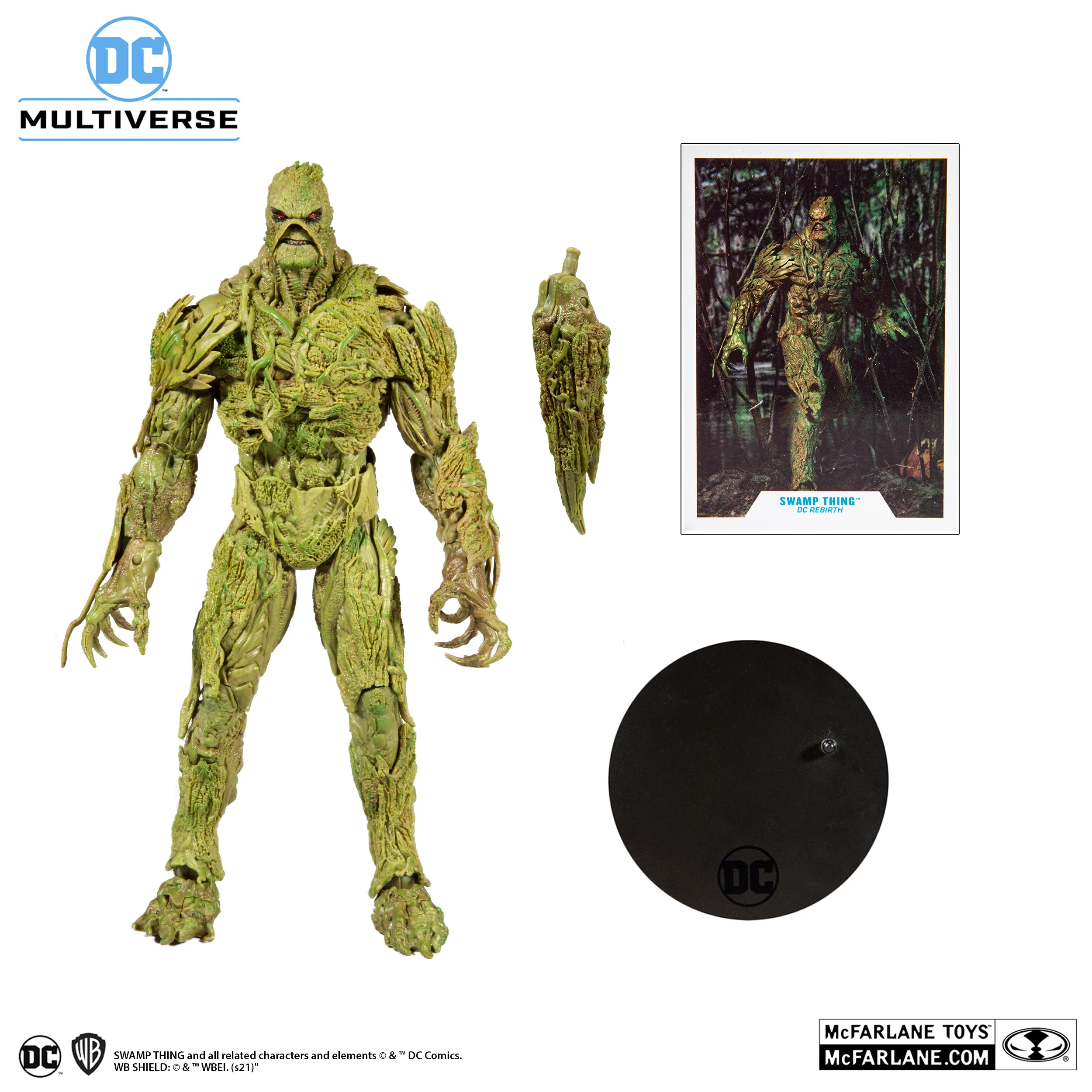 

Шарнирная экшн-фигурка McFarlane Swamp Thing, игрушки 17 см