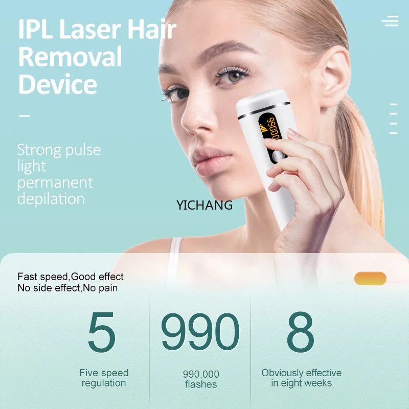 

IPL-лазер для удаления волос в инзу для мужчин и женщин, электрический аппарат для удаления волос на лице и теле, многофункциональные устройс...