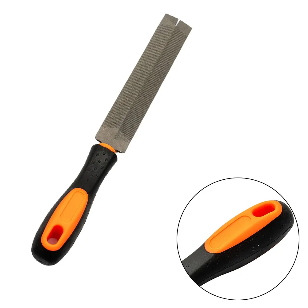 

1pc Pruning Saw Files T12 Bearing Steel TPR Handle Rasp File Carpentry Woodworking Hand Tool Sharpening Hand Tools