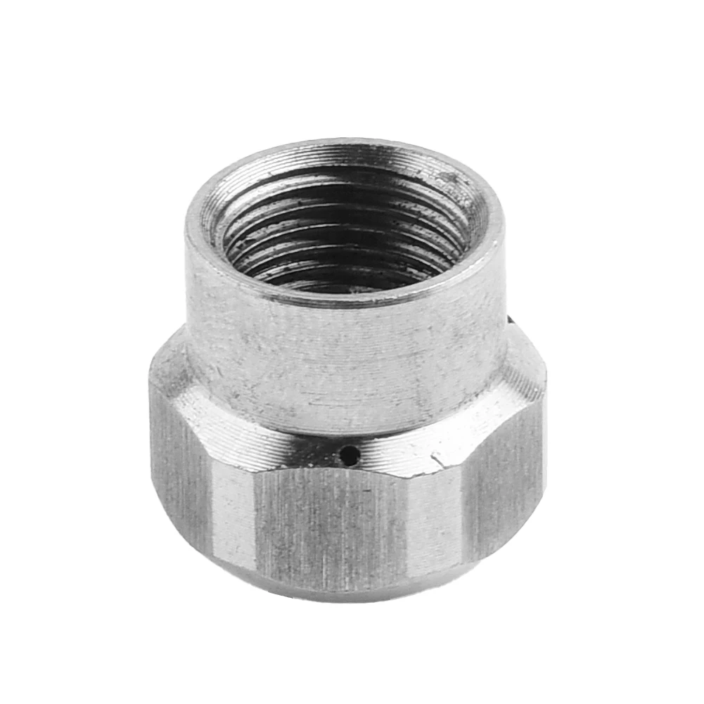 

1/8\" Thread Drain Cleaning Nozzle Stainless Steel High Pressure Washer Hose Sewer Pipe Cleaner Spray Holes Cleaning Tools