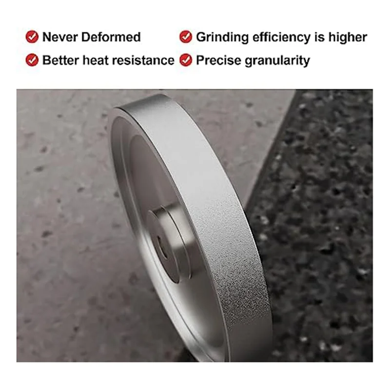 Шлифовальный круг CBN диаметр 6 дюймов x шириной 1 дюйм отверстие 1/2 дюйма для