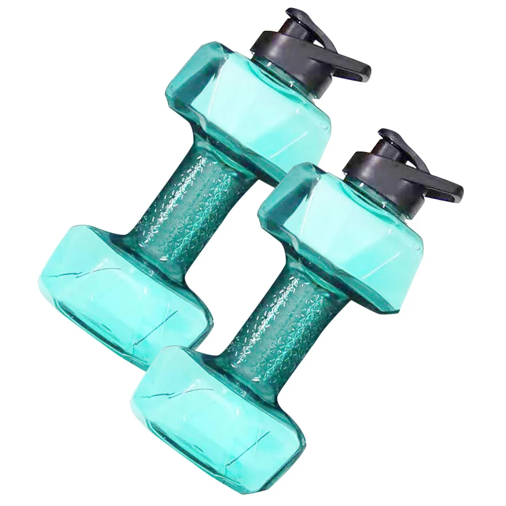 

Portable Gym Machine Dumbbell Kettle Fitness Organizer Sports Creative Drinking Bottle Portable