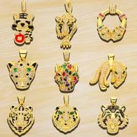 mihua 2022 fashion trendy 14k real gold plated natural animal pendants for womenman exquisite luxury delicate necklaces jewelry