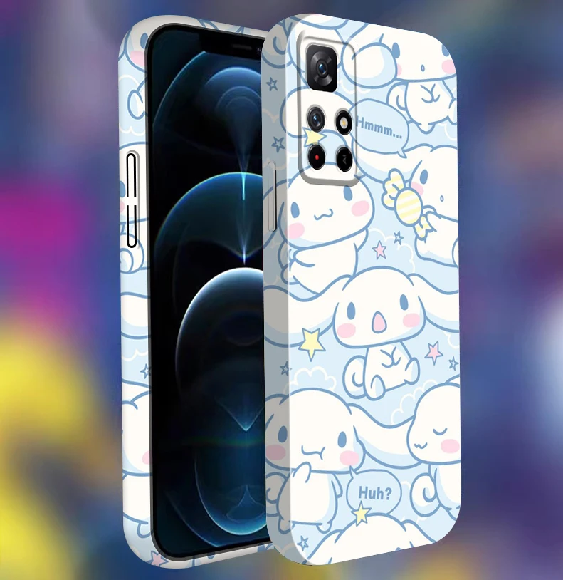 

Sanrio Cinnamoroll Cartoon Film Phone Case For Redmi K60 K50 K40 K30 9A Note 12 11 11T 10 10S Pro Plus 5G Feilin Hard Cover