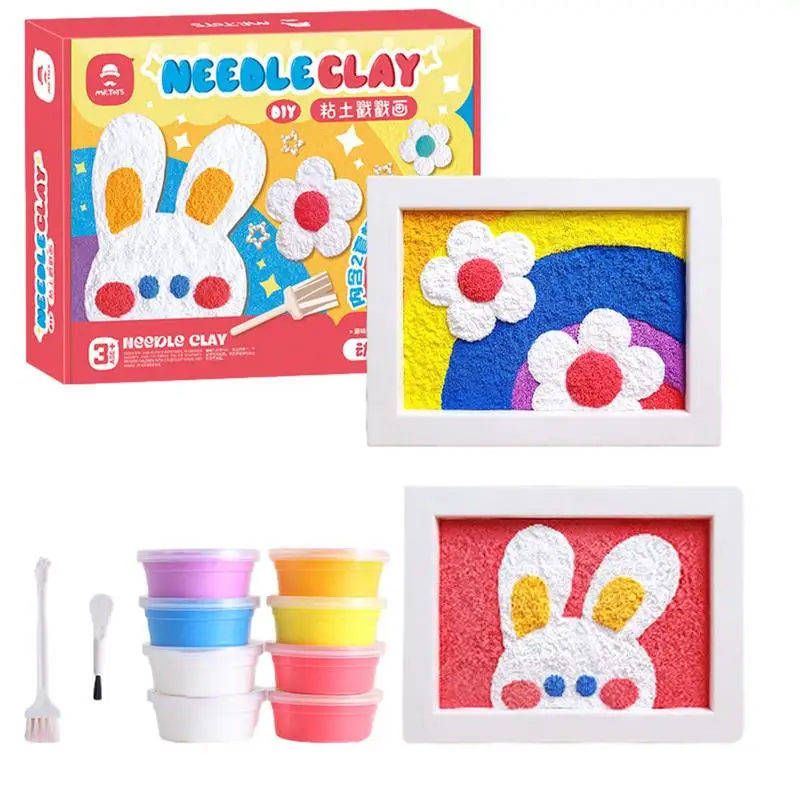 

Poke Art DIY Toys Set Hand-Painted Painting Kit Art Craft Kits Drawing Toy Painting Kit Educational Toy Birthday Gift DIY