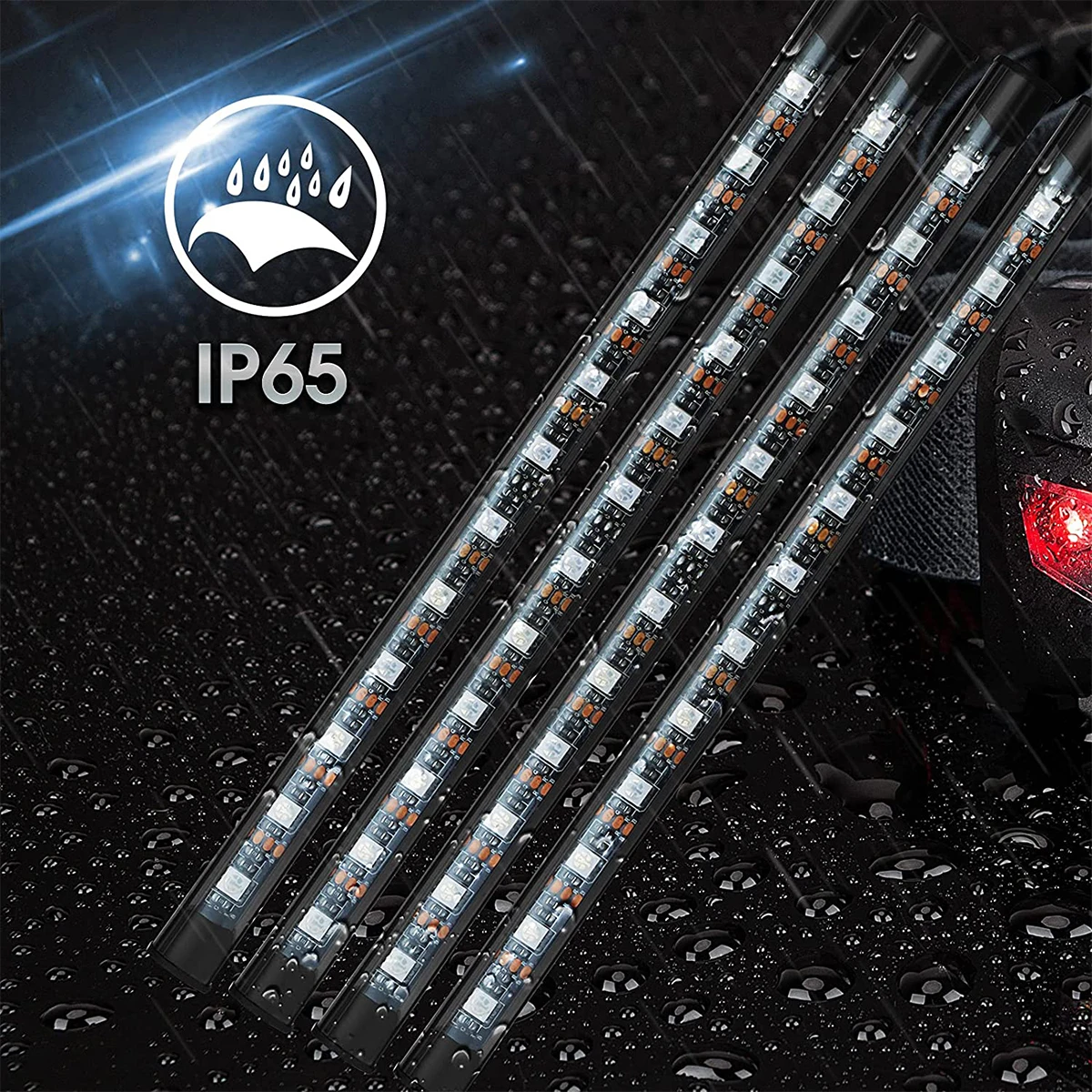 Светодиодная лента для салона автомобиля неоновая подсветка с дистанционным