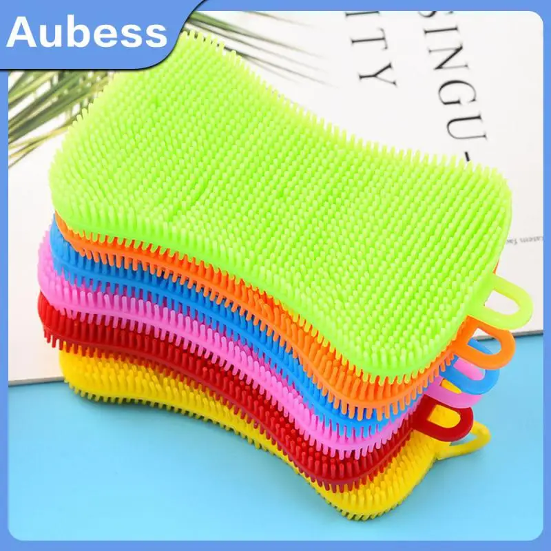 

Dish Washing Scrubber Multipurpose Multifunctional Cleaning Brush Soft Reusable Dish Brush Cleaning Brushes