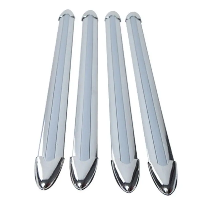 

4 шт., защитная полоса для двери автомобиля, самоклеящиеся резиновые буферные накладки, защита от царапин, внешняя защитная для