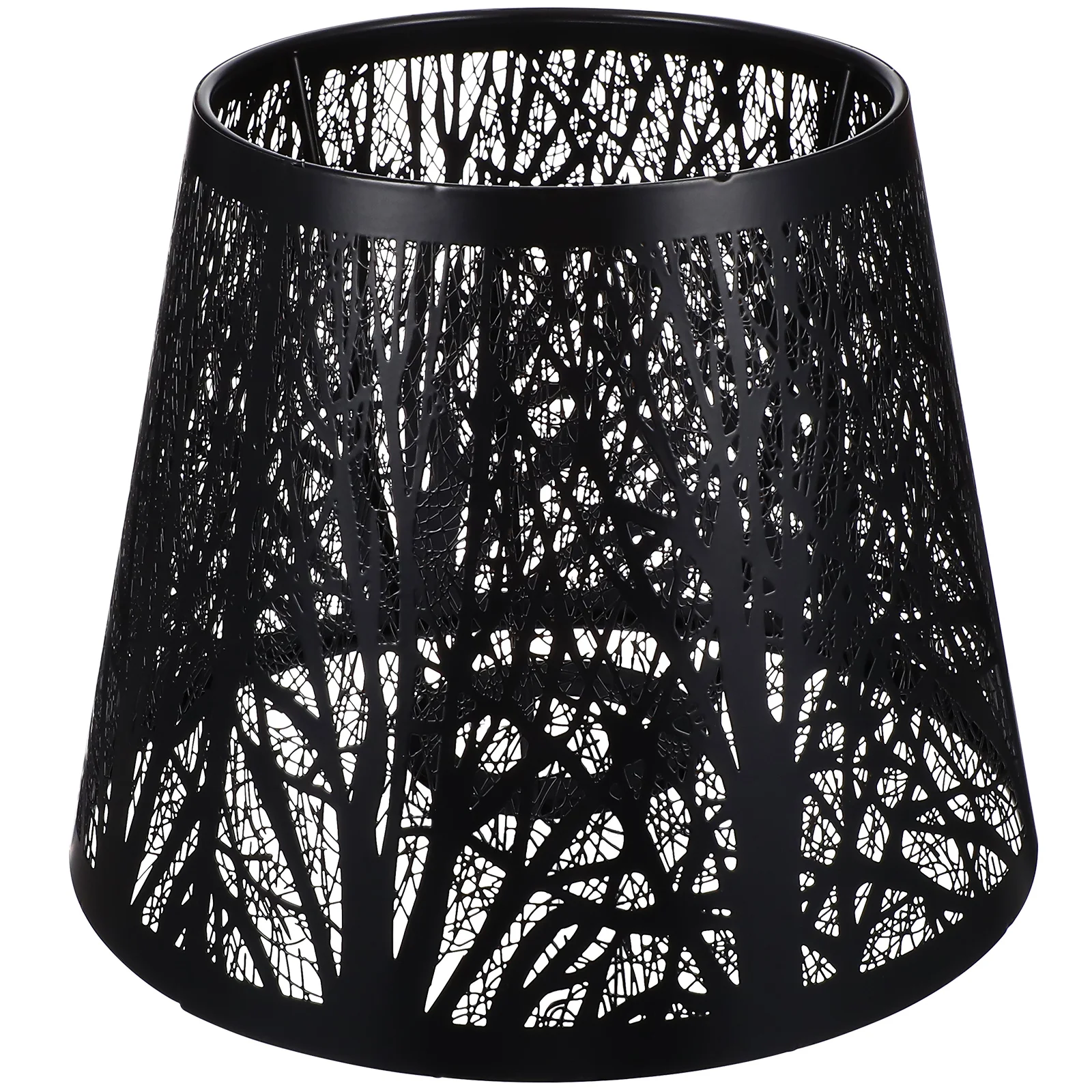 

Hollow Tree Shadow Light Cover Modern Lamp Shade Replacement Metal Lampshade