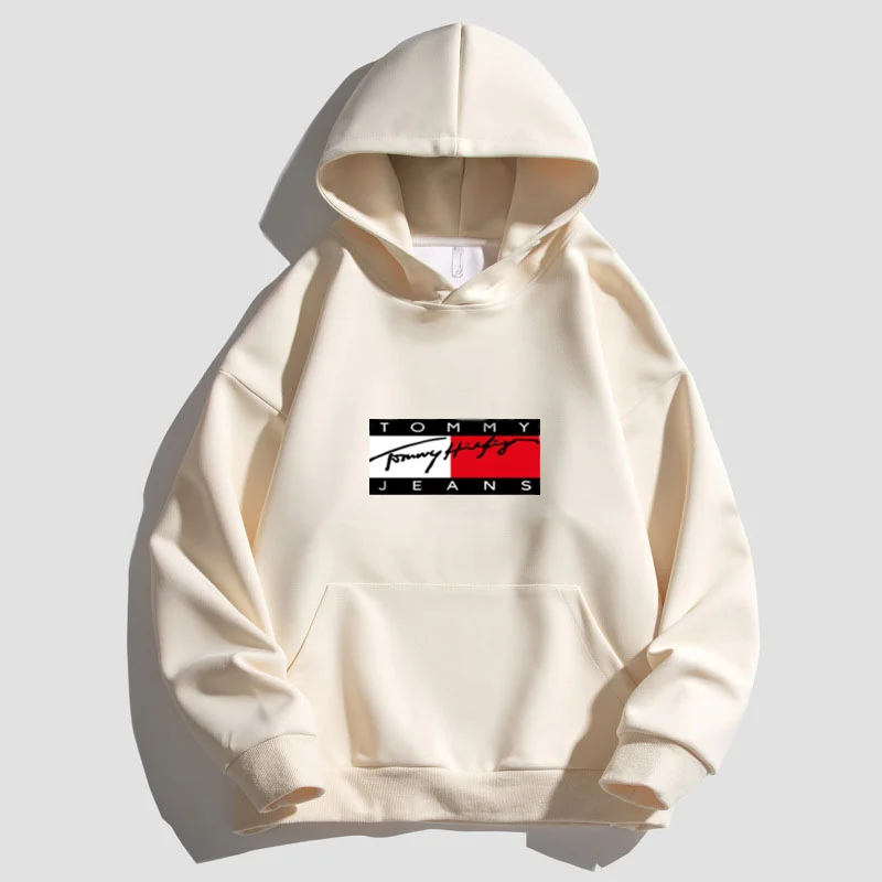 2024 роскошная брендовая хлопковая флисовая толстовка унисекс осенне-зимняя с