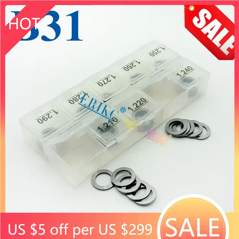 

Высококачественная модель B31, размер: 1,20-1,29 мм, дизельная Шайба форсунки и аксессуары для впрыска топлива, наборы прокладок, разные типы прок...