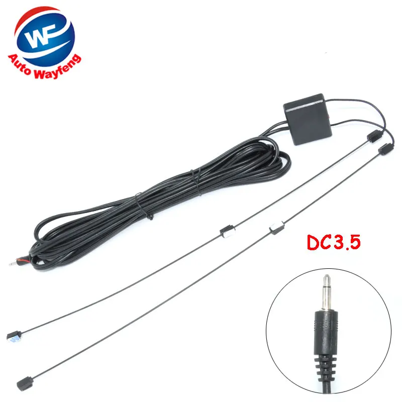 

DC3.5 Connector Car Analog Antenna Car analog TV antenna with built-in signal amplifier Car TV antenna Car Analog antenna