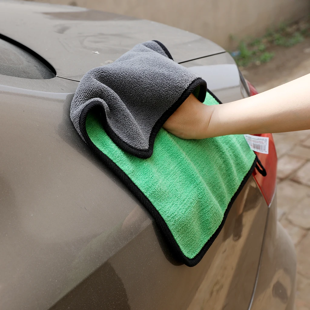 Microfiber Car Wash Towel Cleaning Cloth for Ford Focus Fusion Escort Kuga Ecosport Fiesta Falcon Mondeo Taurus MUSTANG
