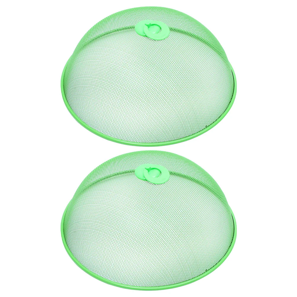 

2Pcs Mesh Dishes Cover Food Cover Mesh Screen Food Covers Home Supplies