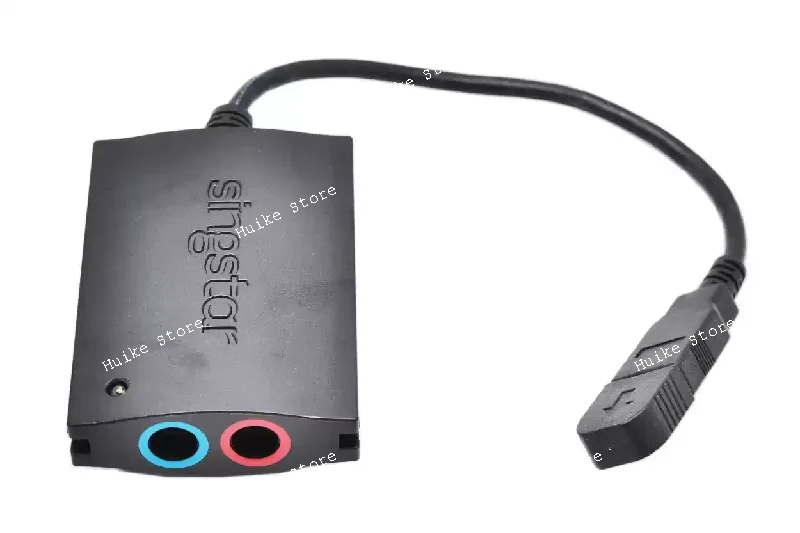 Фото USB-адаптер-конвертер для микрофона Singstar для PS2/PS3, модель SCEH-0001, USB-адаптер для микрофона для компьютера №1