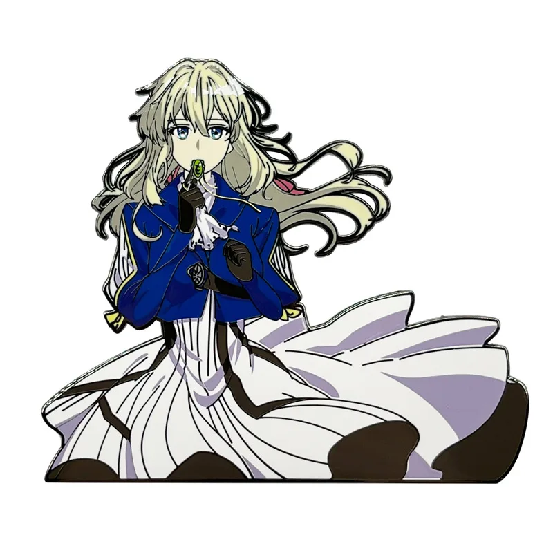 

D1806 фиолетовая эмалированная булавка в форме листьев сада, значки, броши для женщин и мужчин, булавки на лацкан для рюкзака, Модная бижутерия, аксессуары в подарок