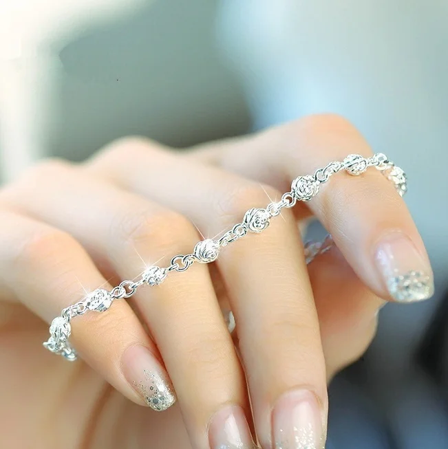 Элегантный женский модный браслет-талисман ANGLANG с розой дизайнерский