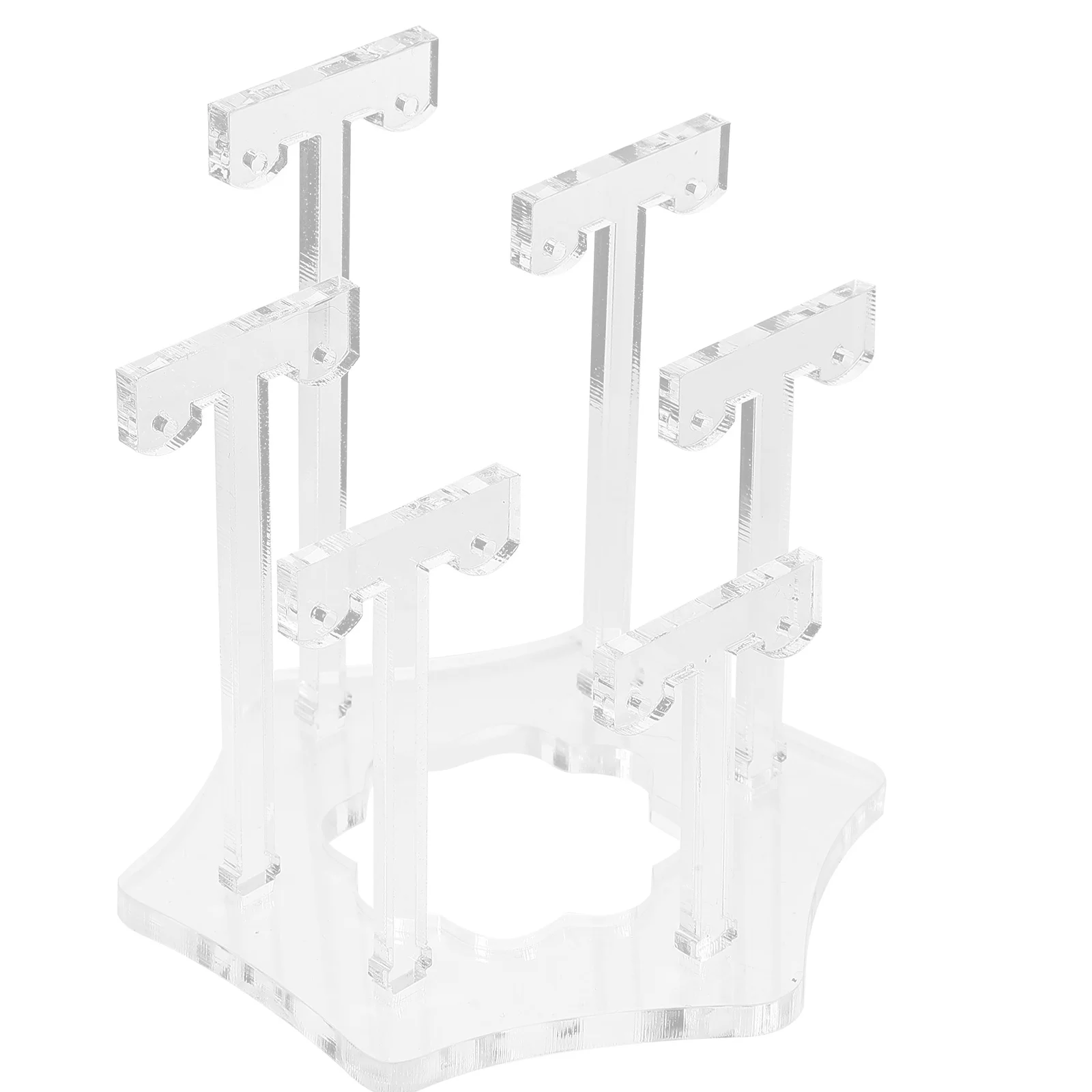 

Jewelry Organizer Stand Acrylic Earring Display Storage Box Earrings Holder Base Miss