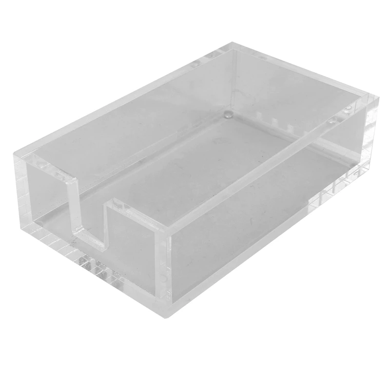 

Acrylic Guest Towel Napkin Holder, Clear Bathroom Paper Hand Towels Storage Tray, Buffet Napkin Holder, Napkin Holders