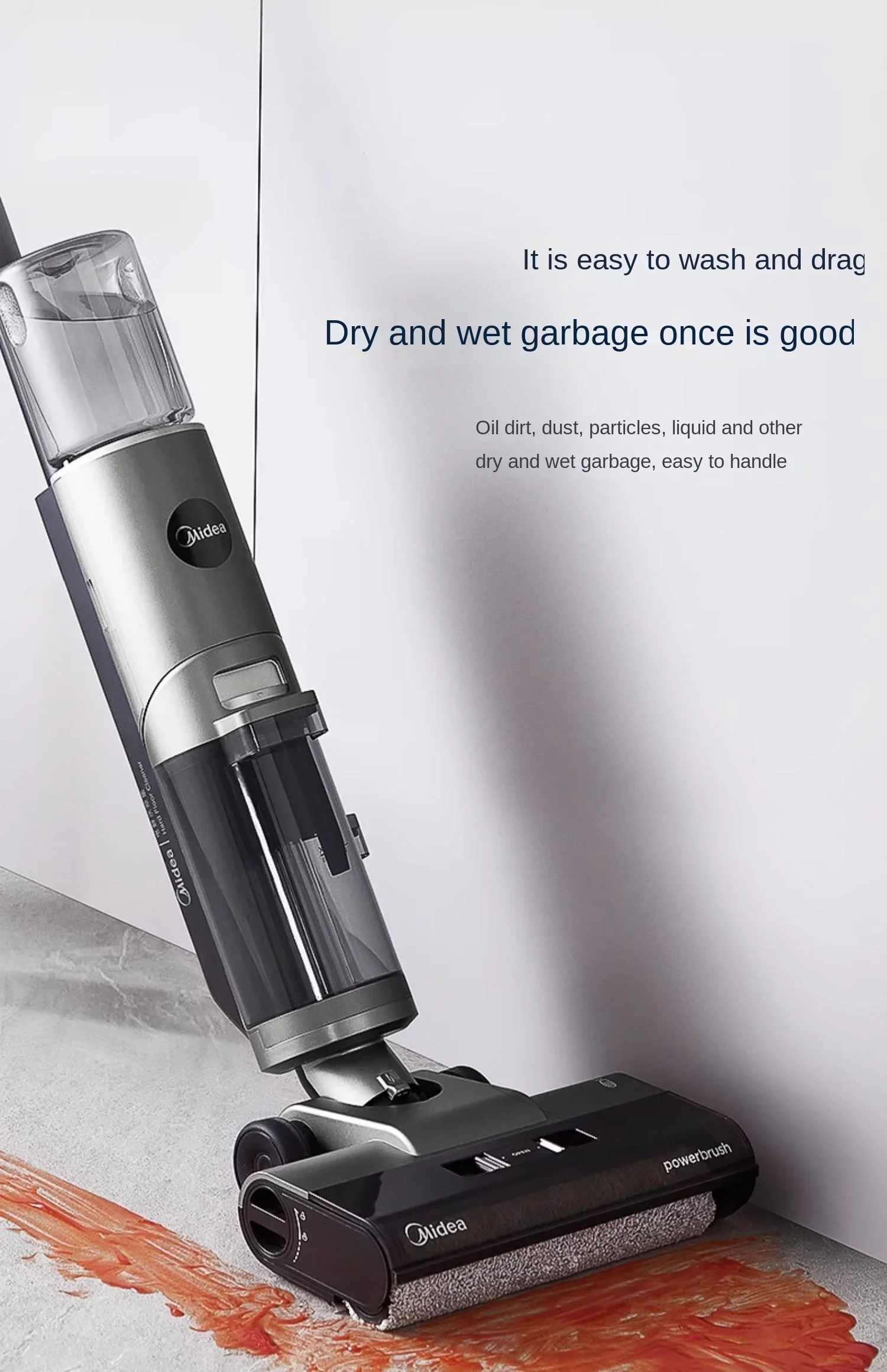 Midea GX5 стиральная машина вода бактерии анти-запутывание сопротивление и стирка