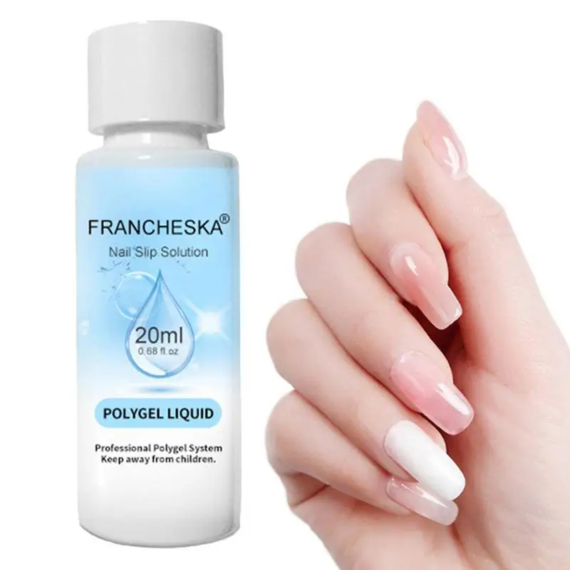

Gel Solution 0.85oz Nail Thickening Solution Nail Extension Liquid Solution Anti-stick Tools For Poly Extension Nails Shaping