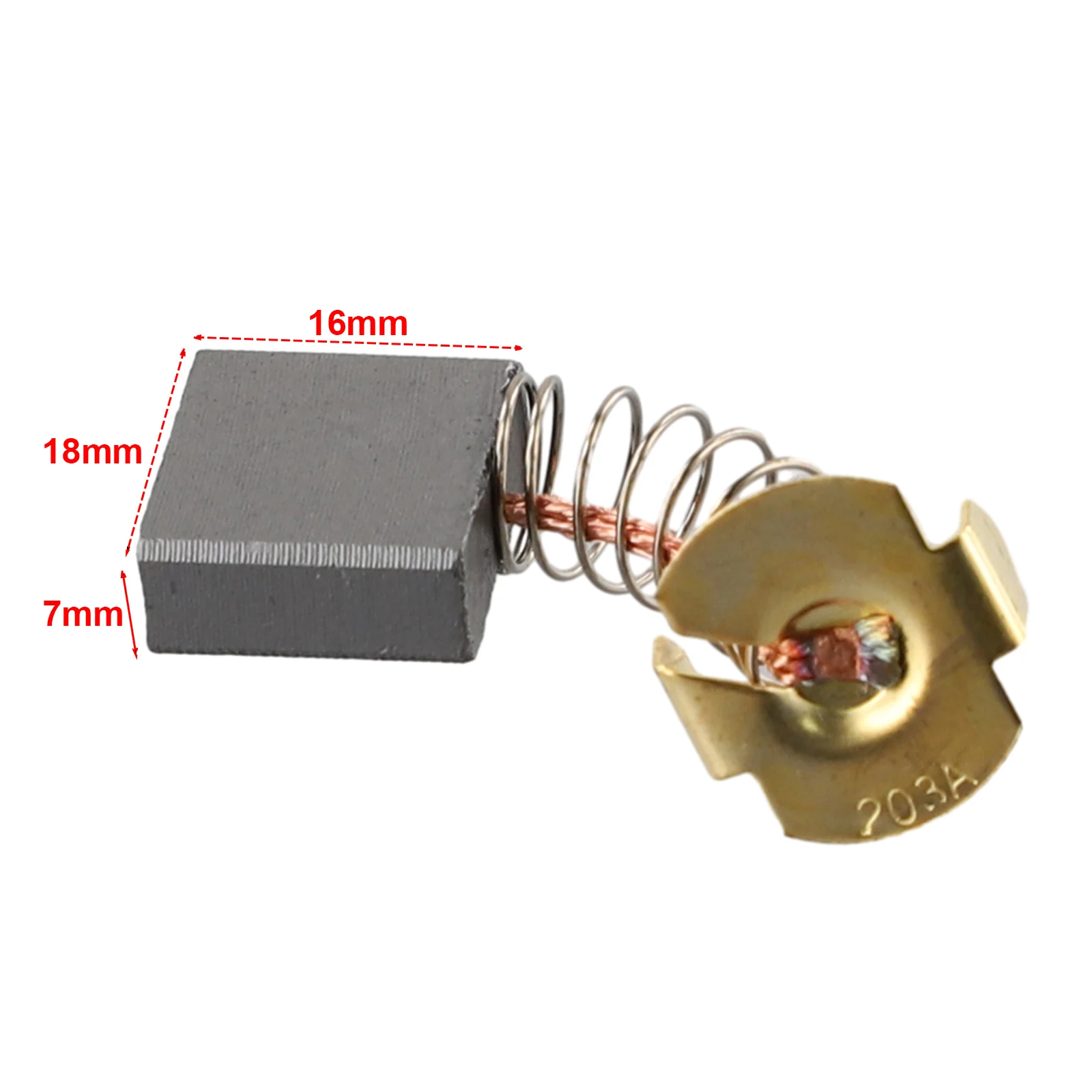 2 шт. угольные щетки для электродвигателя Makita-GA9050 GA9067 9069 угловые шлифовальные