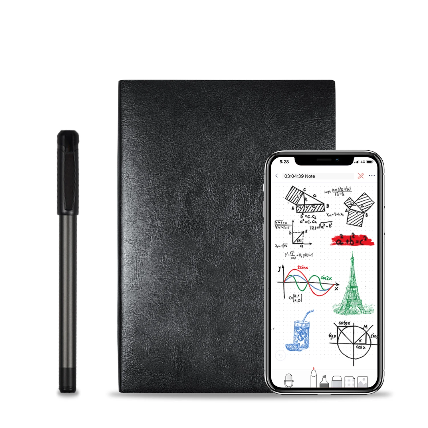 

Innovative A5 Paper Size Wireless Bt Handwriting Board Capture Educational Digital Writing Tablet For Sketching